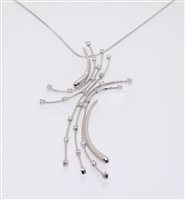 Collana Yukiko Donna in Oro bianco Diamante 27.0 Ct CLD1727Y - CLD1727Y